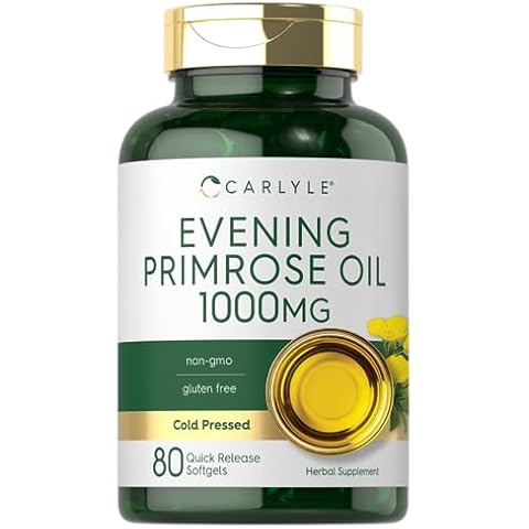 Carlyle Evening Primrose Oil 1000mg Cover