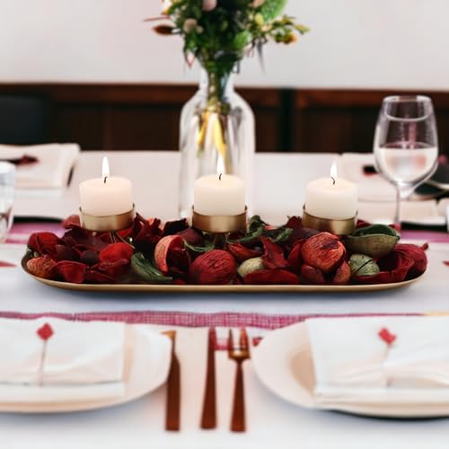 image for Hosley Set of 48 Unscented White Hand Poured Votive Candles Ideal for 