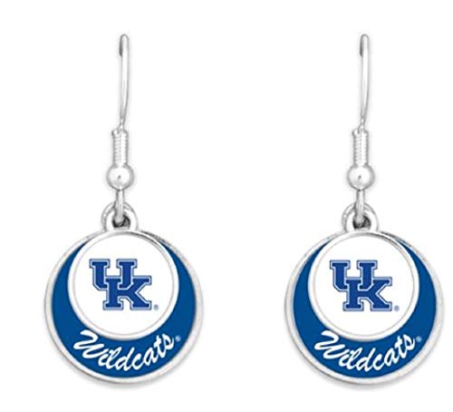 55427 Kentucky Wildcats Stacked Disk Earrings