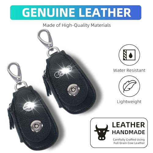 Save with Code W4LC7XEJ on Leather Car Key Pouch - Image 6
