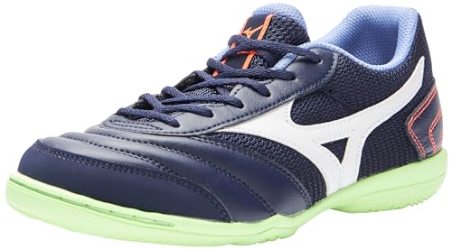 Mizuno Unisex Soccer, Evening Blue White, 13 US Women