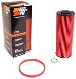 Premium Oil Filter: 20,000 Mile Engine Protetction with Wrench Off Nut: Compatible with Select