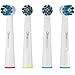 Replacement Toothbrush Heads by Oliver James, 12 Pack Standard Heads with Travel Caps, Precision Clean Refill Compatible with Pro1000 Pro3000 Pro5000 Pro7000