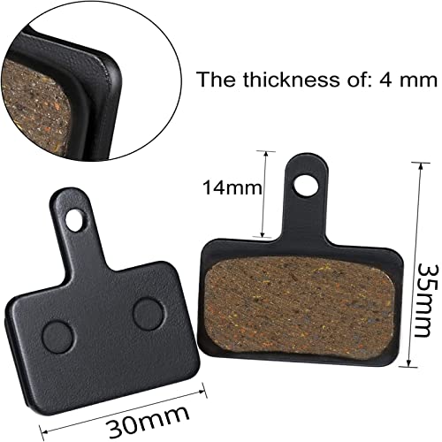 Zonon ZONON-BIKE BRAKE PADS-01 4 Pairs Bike Brake Pads Compatible With Trp Tektro Shimano Deore Br-M575 M525 M515 T615 T675 M505 M495 M486 M485 M475 M465 M447 M446 M445 M416 M415 M395 thumb #2