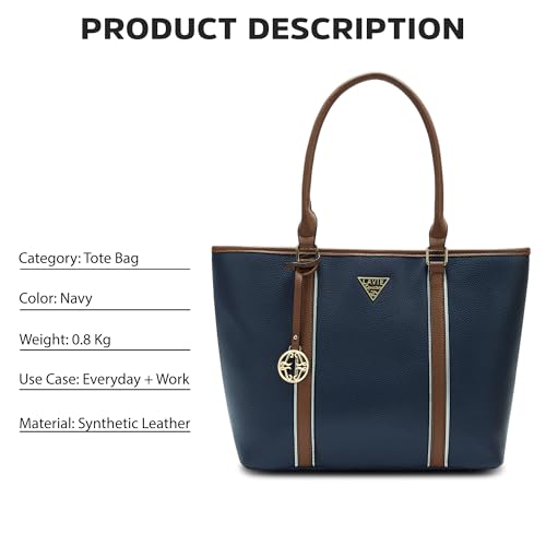 Image of Lavie Signature Las Vegas Woman's Tote Handbag for Women | Tote Bag for Work | Ladies purse | Stylish Shoulder Bag | Gift for Women