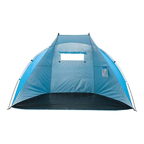 iCorer Extra Large Outdoor Portable EasyUp Beach Cabana Tent Sun Shelter Sunshade, Blue Cover