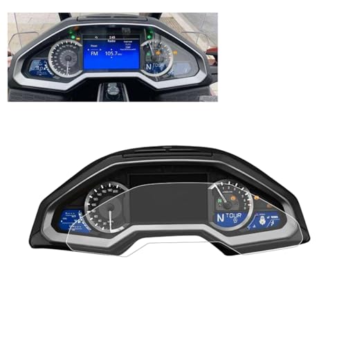 Image of 2 Set Instrument Film Dashboard Screen Protector Replacement for Honda Goldwing 1800 GL1800 2018-2023 2024 2025 Cluster Display Screen Protective Cover