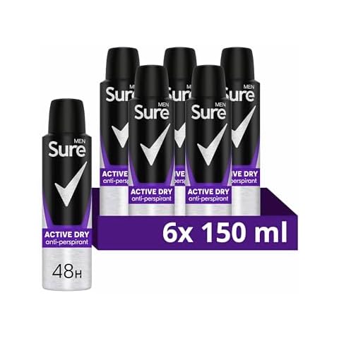 Sure Men Active Dry 48h Anti-perspirant Spray Cover