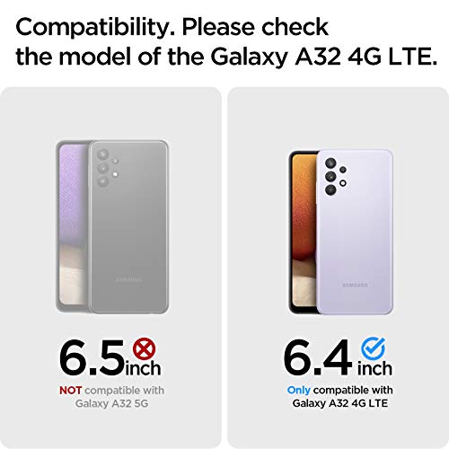 Image of Spigen Liquid Crystal | Samsung Galaxy A32 Case [Transparent] [Flexible] Galaxy A32 Back Cover | TPU - Crystal Clear