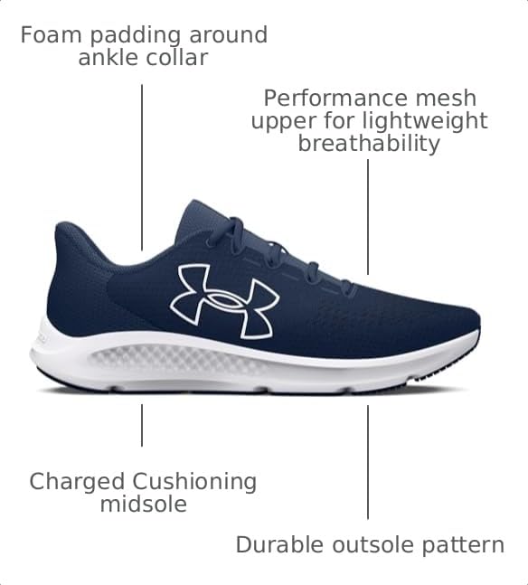 Image of Under Armour Charged Pursuit 3 Big Logo