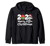 Photo Gallery acquista merry elfin christmas santa face mask matching felpa con cappuccio Photo Gallery acquista merry elfin christmas santa face mask matching felpa con cappuccio