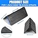 Memorywuu 25 Pcs Flatbed Edge Protectors for Cargo Loads 4 Inches Edge Corner Protectors Plastic Tiedown Protector Cargo Load Protection for Truck Shipping Flatbed Truck Accessories