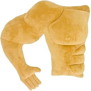 JOYMAKER Boyfriend Cuddle Pillow, Arm Body Pillows,Husband Hug Pillow, Back Cushion, neck pillow, Special Gag Gifts for Single Women, Birthday, Mothers Day, Valentines Day, Chirstmas (Right Body)