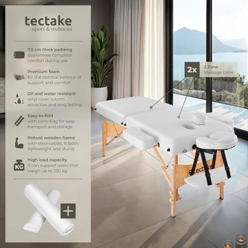 TecTake® Portable Massage Table 800003 - Image 5