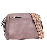 Hochwertiges Ledermaterial: BOSTANTEN kleine Crossbody-Geldbörse ist aus hochwertigem veganem Leder mit einer einzigartigen Textur.Leicht zu reinigen und kein seltsamer Geruch.