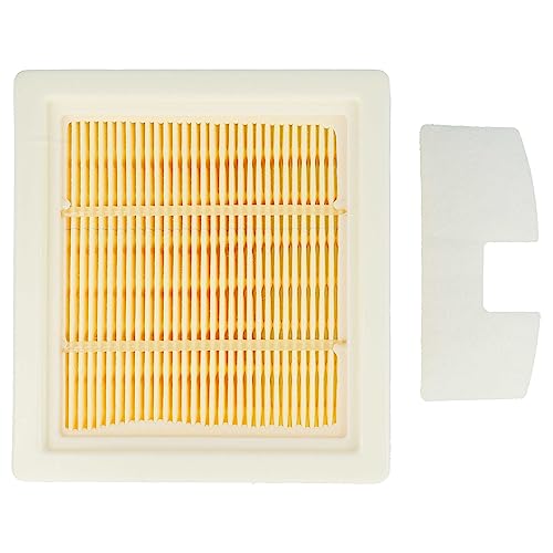 vhbw Filter-Set kompatibel mit Fox 350000066 Staubsauger - 2x Filter (HEPA-Filter, Vorfilter)