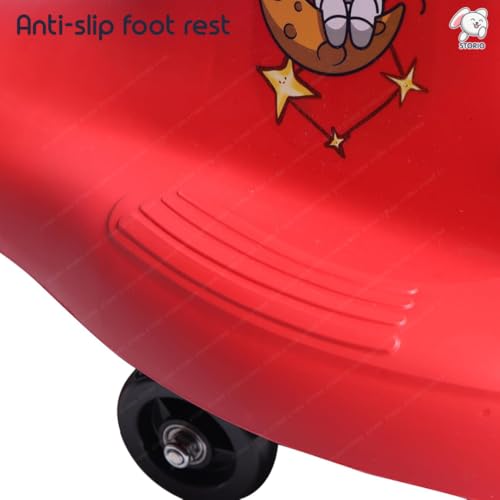 Image of Storio Astronaut Space Theme Swing Car for Kids 2-5 Years | Twist & Turn Ride-On Toy | No Pedals, No Batteries | Smooth & Safe Ride | Sturdy Body | Indoor Outdoor Ride-On for Boys & Girls