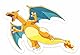 Teknofun POKÉMON DRACOFEU leuchtend Neon-Stil 28 cm