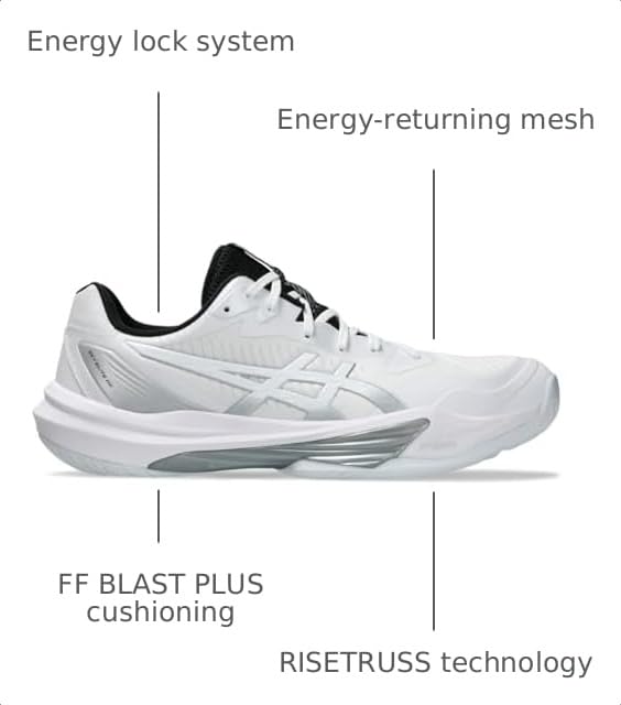 Image of ASICS Men's Sky Elite FlyteFoam 3 Volleyball Shoes