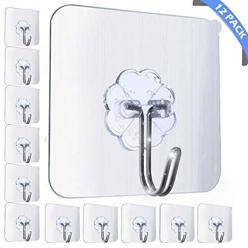 AOMEES Adhesive Hooks (10-15kg)