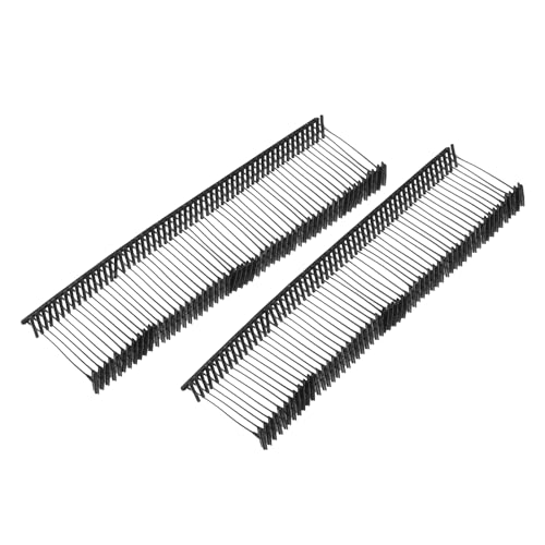 QUARKZMAN 1000pcs 20mm Navetes Púas para Precio Etiquetado Pistola Estándar Fijación Etiqueta Tag Gun Precio Alfileres Pasadores Sujetadores para Precio Regalo Ropa Bolso, Negro