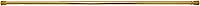 Vista 6 de Van Wyck Regular Duty Lightweight Tension Rod 7/16" Diameter Adjusts from 28-48 Inches Brass Finish