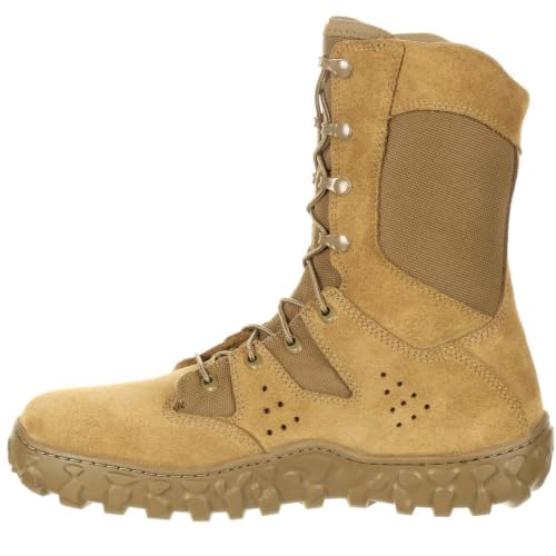 ROCKY S2V Predator Military Boot, Coyote Brown, Size 10(M)