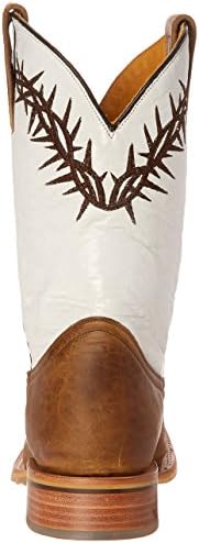 Tin Haul Shoes mens Between Two Thieves western boots, Brown/White, 12 Wide US | Image 2