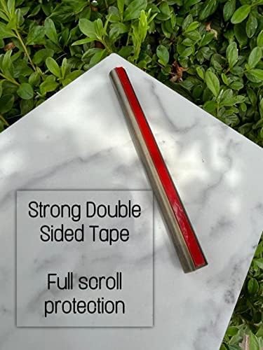 A&S Brass Mezuzah Case With Scroll For Door Weatherproof Metal Mezuza Cover Home Blessing and Protection Housewarming Gift (Nickel/Solid, 5 Inches)