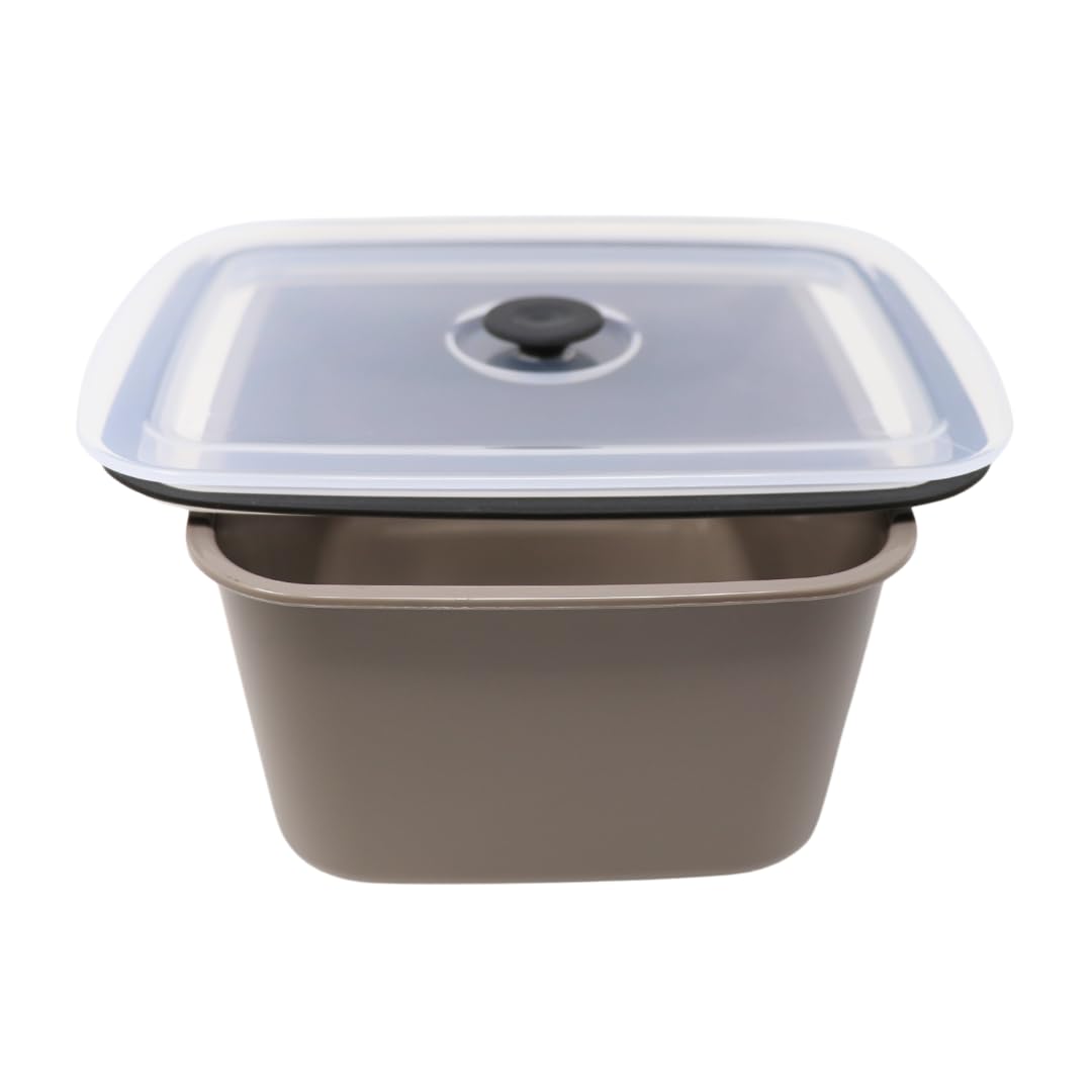 Vorratsdose "Air" mit Vakuum-Funktion Braun 1800ml