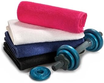 Gym Fitness Towel - 'DIVA' MONOGRAMMED - Hot Pink Color - Perfect for all Dance and Sports