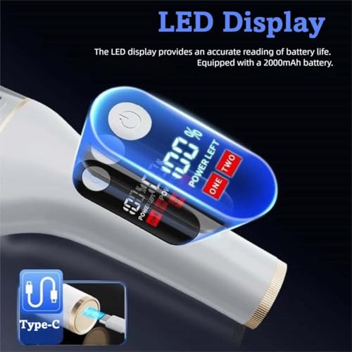 Image of Electric Foot Callus Remover, Portable Electric Foot File with 15 in 1 Professional Pedicure Kits,Rechargeable Pedicure Tools for Foot Care, Waterproof Remover Cracked Feet & Dead Skin, Gift (White)