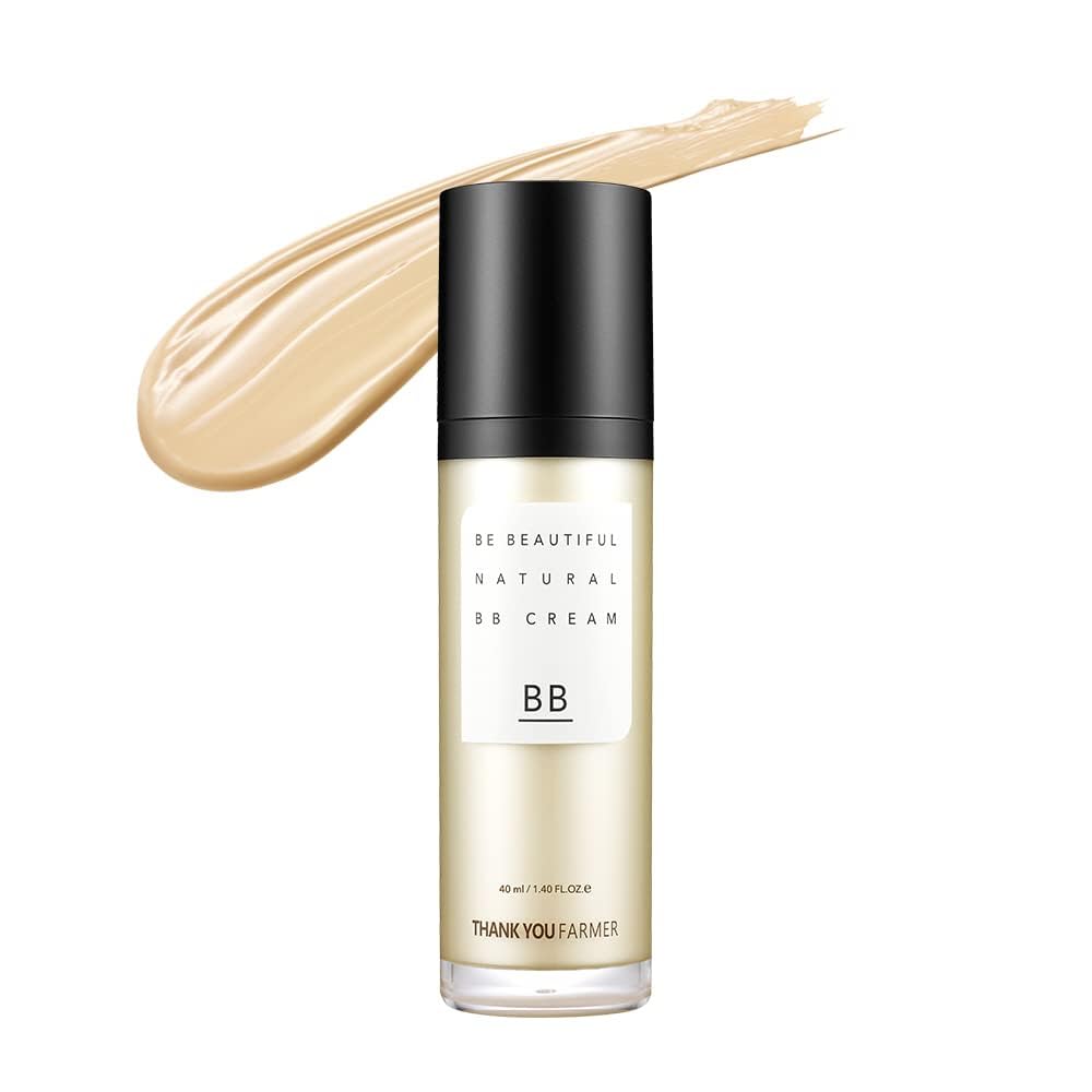 THANKYOU FARMER Be Beautiful Natural BB Cream SPF30+ PA++ 40ml - Natural Coverage, K-beauty Korean Makeup