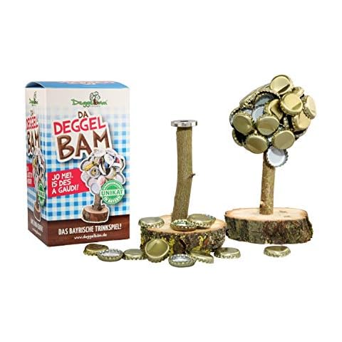 Deggelbam das Original 2.0 - Genialer Baum mit extra starkem Magnet für 50 Kronkorken als witziges Geschenk für Männer oder Partyraum-Ausstattung & Bardeko - Handgemacht in Bayern Cover