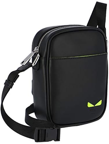 Amazon Fendi フェンディ バッグ メンズ I See You Grace ショルダーバッグ Nero Yellow 7va456 te F17h2 並行輸入品 ショルダーバッグ