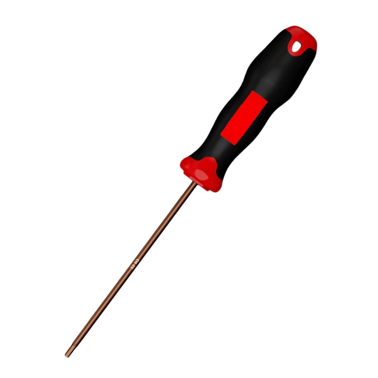 Buxuaaaa H4x100mm Duty Hexagonal Screwdriver With Tip And Antislip Design For Professional Mechanics And Diyer Projects Workshop Hexagonal Organizers