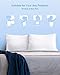 Sable Pillows for Sleeping - Queen Size Set of 2 - Luxury Down Alternative Pillows with Cotton Cover Skin-Friendly - Adjustable Soft Relief for Neck Pain, Good for Side and Back Sleeper, 30×20 inch