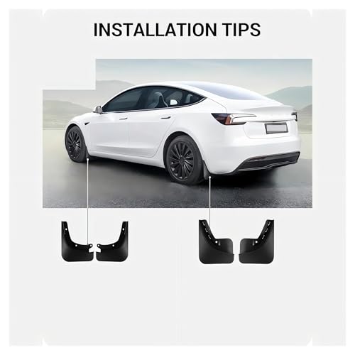 Garde-boue Tesla Model 3 Highland 2024 2025 sans perçage