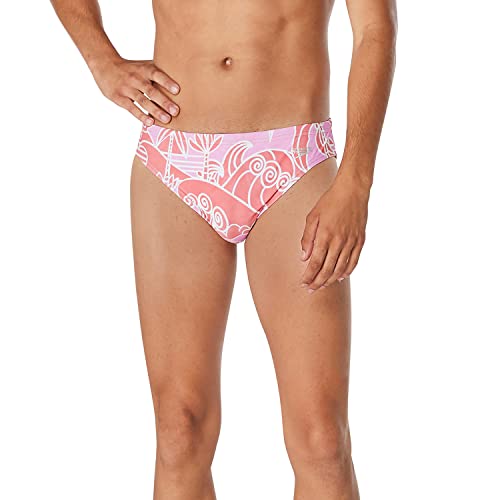 Speedo Men's Swimsuit Brief Eco Flex 2” Outseam Beachstar