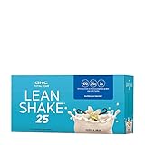 GNC Total Lean Lean Shake 25 to Go Bottles - Vanilla Bean, 12 Pack, Low-Carb Protein Shake to Improve Weight Loss