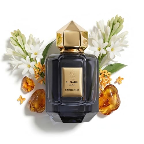 Maison El Nabil Fabulous - Eau de Parfum 65 ml - Perfume Dubai Unisex Hombre y Mujer - Vaporizador - Fragancia Solar, Afrutada, Amaderada - Idea Regalo