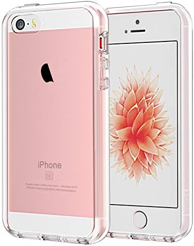 JETech Case for iPhone SE 2016 (Not for 2020), iPhone 5s and iPhone 5, Shockproof Bumper Cover, Anti-Scratch Clear Back, Crystal Clear JETech Case for iPhone SE 2016 (Not for 2020), iPhone 5s and iPhone 5, Shockproof Bumper Cover, Anti-Scratch Clear Back, Crystal Clear