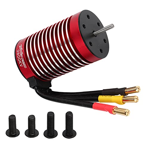 RCブラシレスモーター3800KVハイ精度1/10 RC車のユニバーサルプロフェッショナル