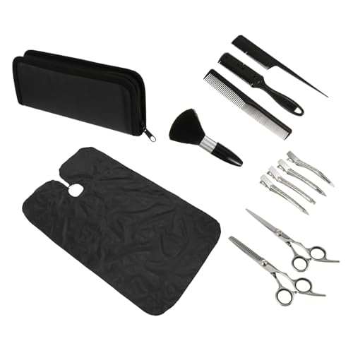 PACKOVE 1Set Professional Barber Scissors Hairdressing Equipment Kit with Thinning Shears Household Scissors Ergonomic Design for Easy Use Durable