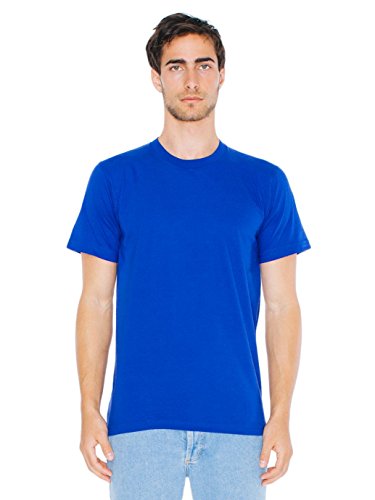 American Apparel T-shirt ajusté uniexe à manches courtes, Lapis, X-Large