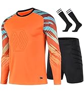 Amazon.com : GEF1573ANTU Kids Soccer Goalie Jersey and Shorts