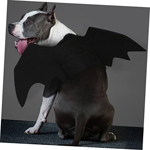 Disfraz alas de murciélago para perros tamaño M miniatura 5