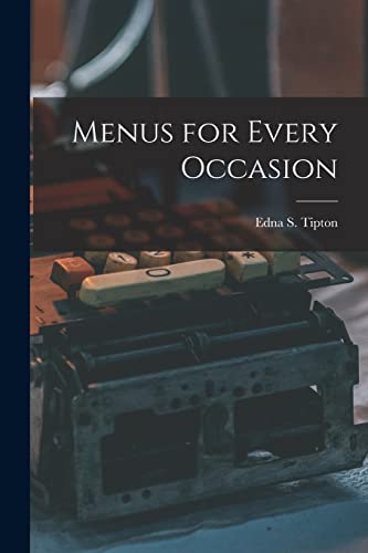 Menus for Every Occasion