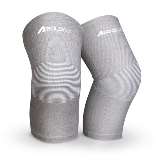 Boldfit Knee Caps for Women for Pain Relief Compression Knee Support for Men Gym Running Jogging Sports Workout Cap Pad Sleeve Braces Band Belt Guard 