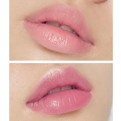 Image of TONYMOLY Petit Bunny Lip Gloss - Tinted Korean Lip Crayon, Juicy Grape | Vitamin E works into a smooth, lipstick-meets-gloss texture to soften and moisturize lips with every swipe